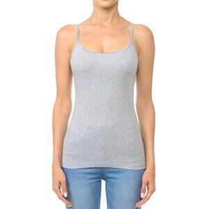 CLASSIC BRA-STRAP CAMISOLE TANK TOP